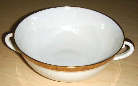 VIG163 Flat Cream Soup Bowl