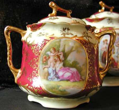 VTO167 Sugar Bowl & Lid
