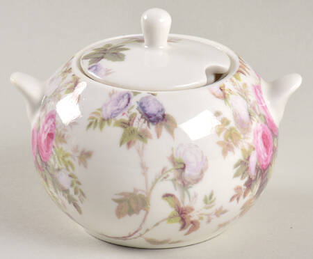 Brompton Rose Sugar Bowl & Lid