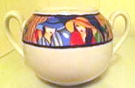 Cafe Paris Sugar Bowl No Lid