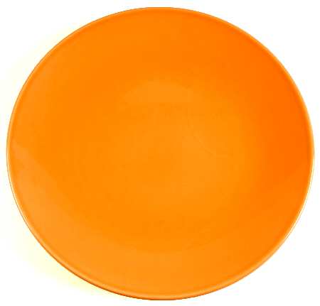 Impact Creamcycle Orange 12" Chop Plate (Round Platter)