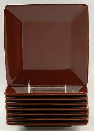 Quattro Chocolate (Set of 8) Salad Plates
