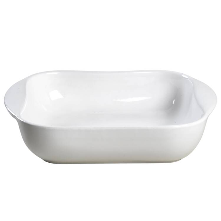 Vivo White 10" Square Baker