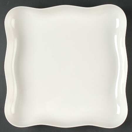 Vivo White 13" Square Serving Platter