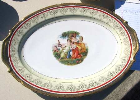 VIT332 13" Oval Serving Platter