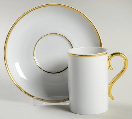 Rocco Flat Cup & Saucer Set