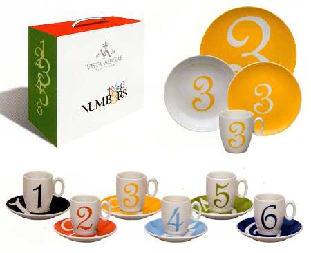Numbers by Vista Alegre