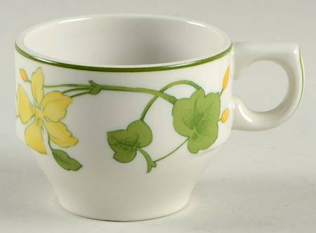 Capuchina Flat Demitasse Cup & Saucer Set