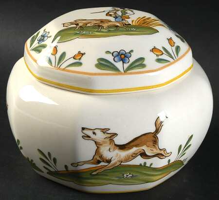 Country Candy Box & Lid