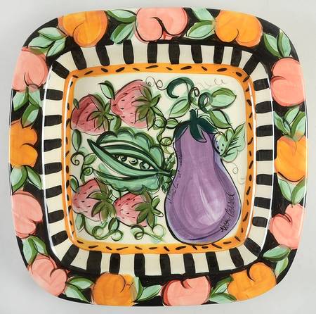Bon Appetite 15" Square Serving Platter