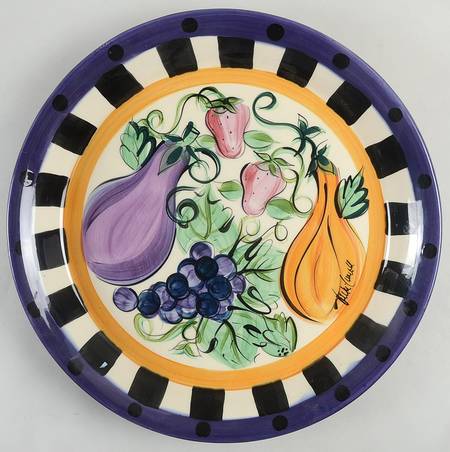 Bon Appetite 15" Deep Round Platter