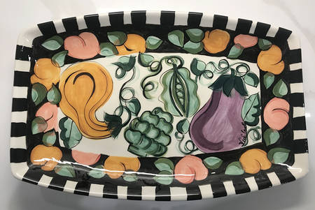 Bon Appetite 18" Rectangular Serving Platter