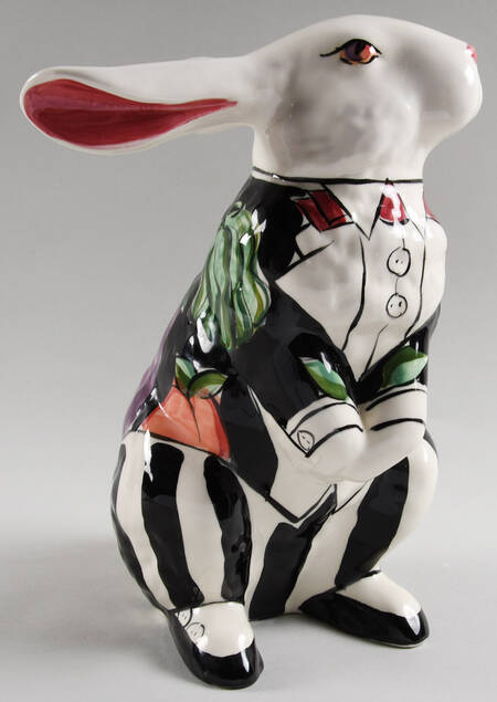 Bon Appetite Rabbit Figurine