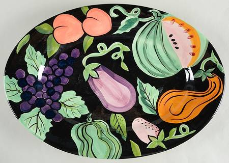 Bon Appetite 19" Oval Serving Platter