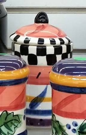 Bon Appetite 4" Storage Jar & Lid