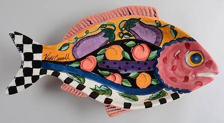 Bon Appetite 21" Fish Shaped Platter