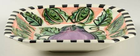 Bon Appetite 10" Square Shallow Bowl