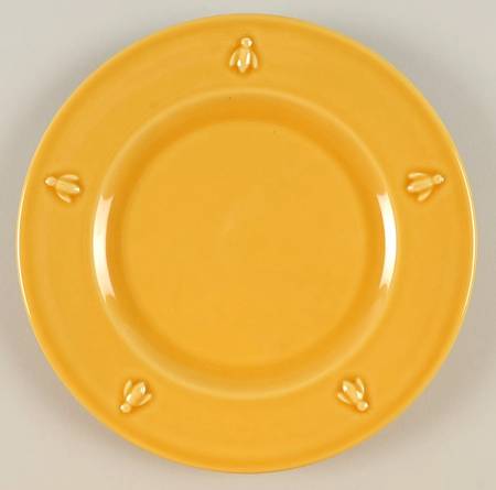 Cigale Orange Salad Plate