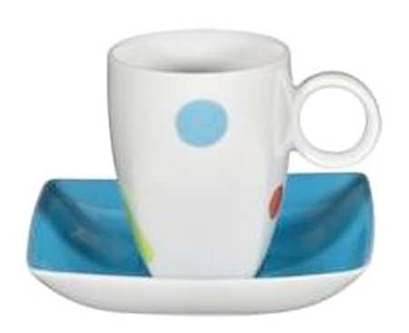 Gilly Flat Demitasse Cup & Saucer Set