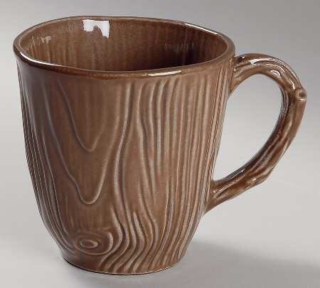 Pineta Acorn Brown Mug