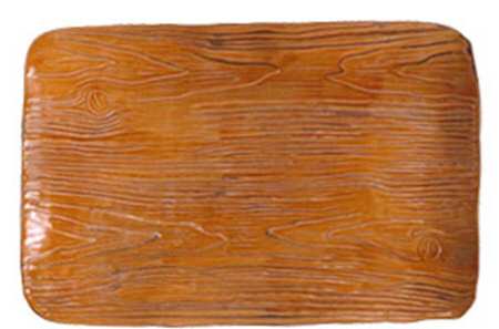 Pineta Fox Red 16" Rectangular Serving Platter