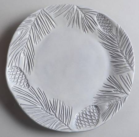 Pineta Winter White Salad Plate