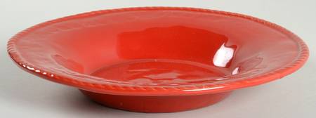 Bellezza Tomato Red 9" Soup/Pasta Bowl