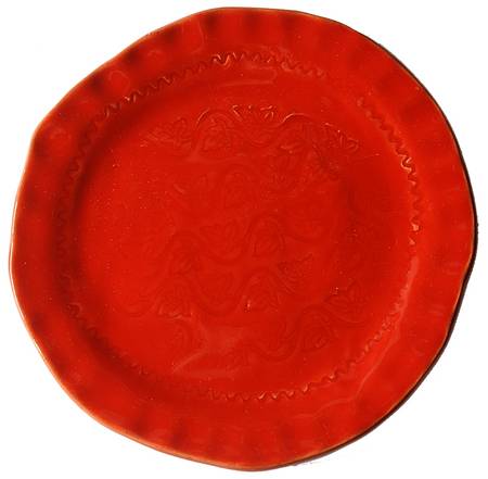 Bellezza Tomato Red Canape Plate