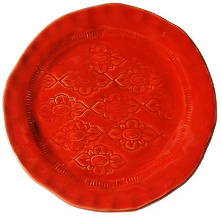 Bellezza Tomato Red Canape Plate