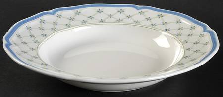 Flower Dream Large Rim Soup Bowl