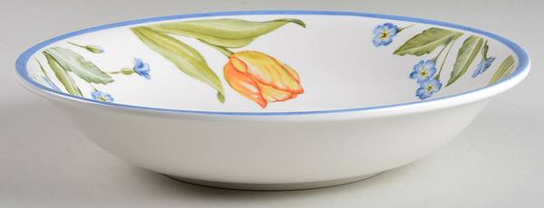 Flower Dream 9" Individual Pasta Bowl