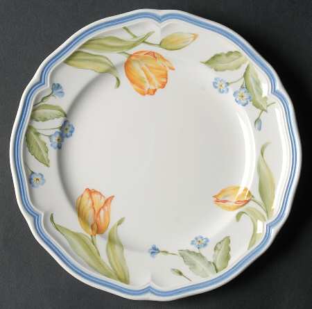 Flower Dream Tulip Salad Plate