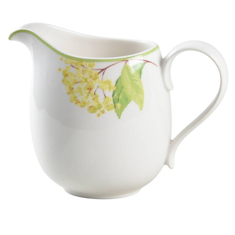 Green Garland Milk Jug