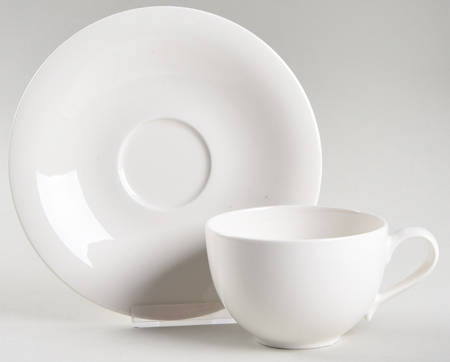 New Cottage Flat Cup & Saucer Set