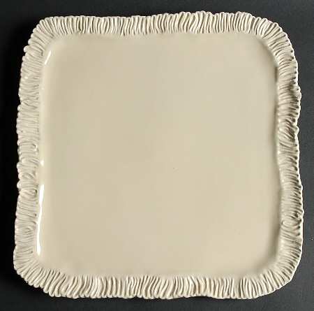 Latteria Vanilla Square Service Plate (Charger)