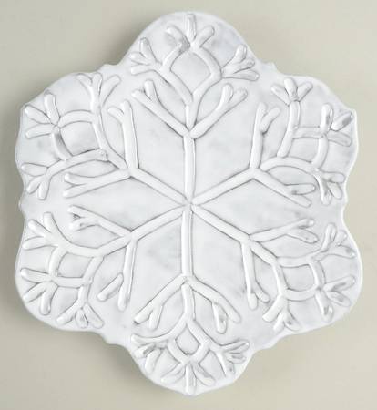 Snowflake by Vietri (Italy)