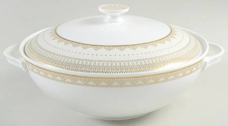Samarkand-Samarkand Mosaic Round Covered Vegetable
