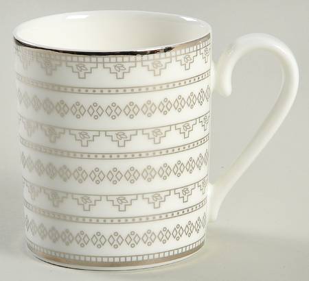 White Lace Mug