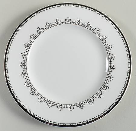 White Lace Bread & Butter Plate