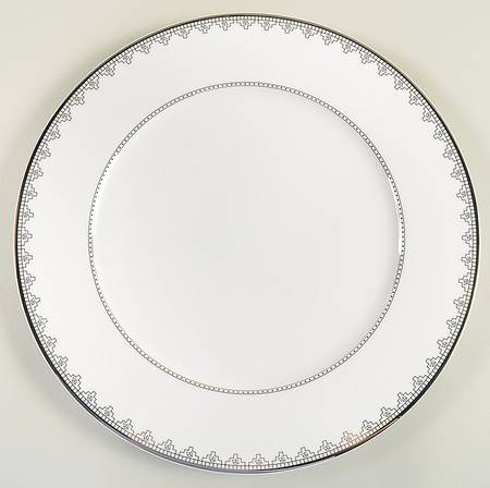 White Lace 12" Buffet Service Plate