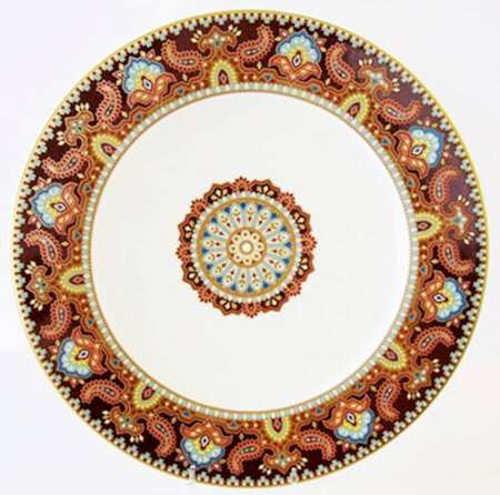 Blue (Buffet Service Plate) Buffet Service Plate