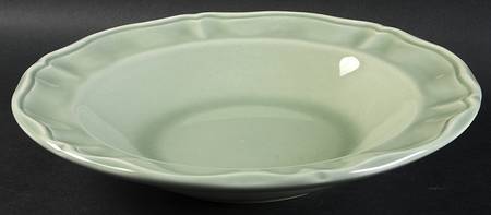 Luberon Celadon Large Rim Soup Bowl