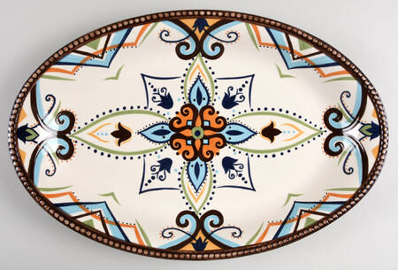Amalfi 18" Oval Serving Platter