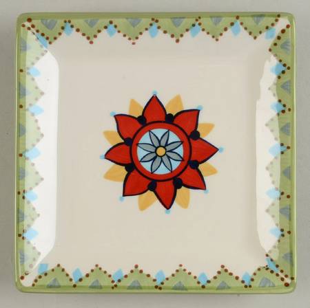 Catalina Square Canape Plate