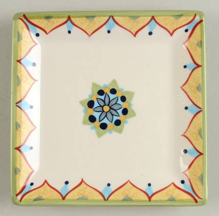 Catalina Square Canape Plate