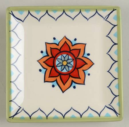 Catalina Square Canape Plate
