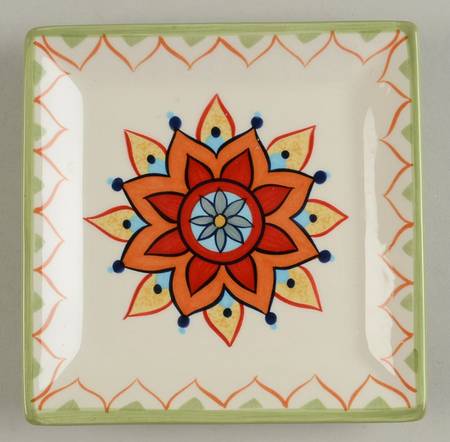 Catalina Square Canape Plate