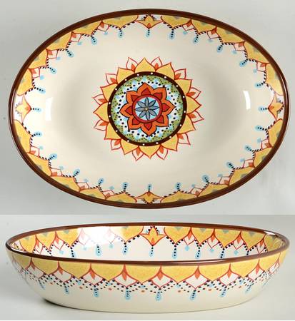 Catalina 14" Oval Vegetable Bowl