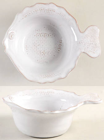 Bellezza Fish White Condiment Bowl