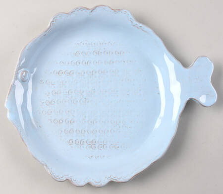 Bellezza Fish Sky Blue by Vietri (Italy)